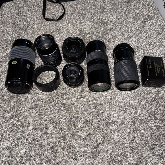 Bundle Of Vintage Camera Lens - Picture 1 of 5